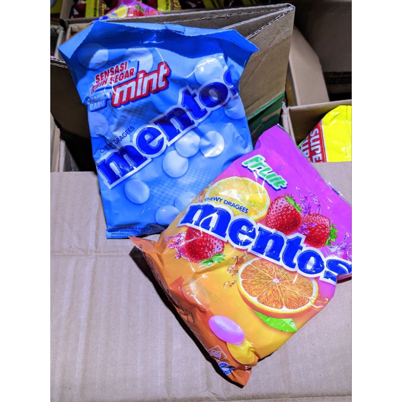 

Permen Mentos 1pack isi 50 butir /135 gr