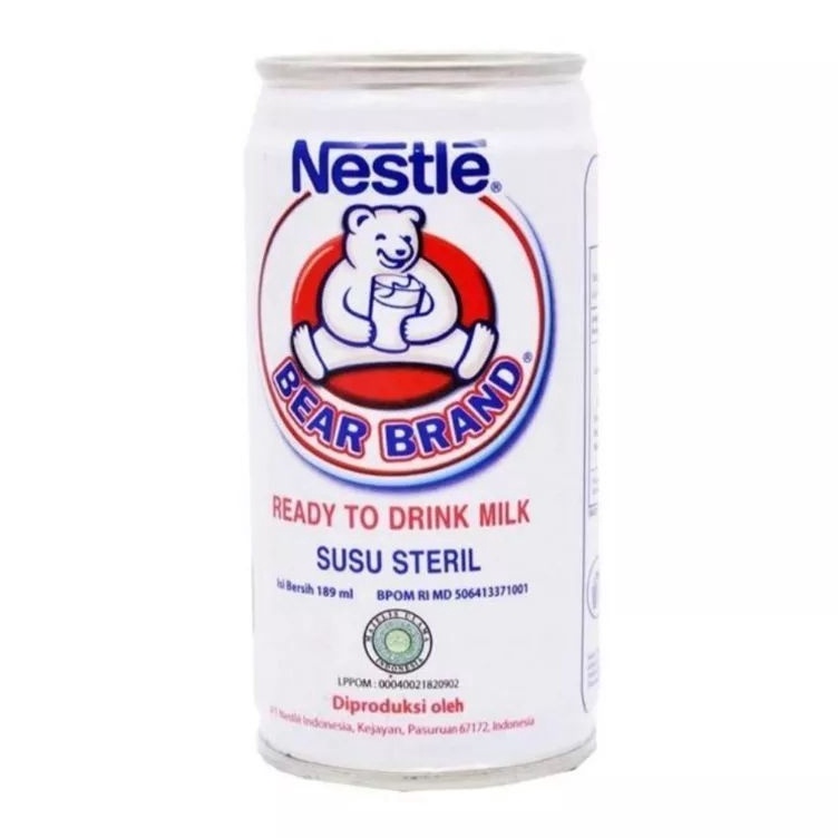 

Lebih hemat BEAR BRAND Susu Steril Original 189 ml
