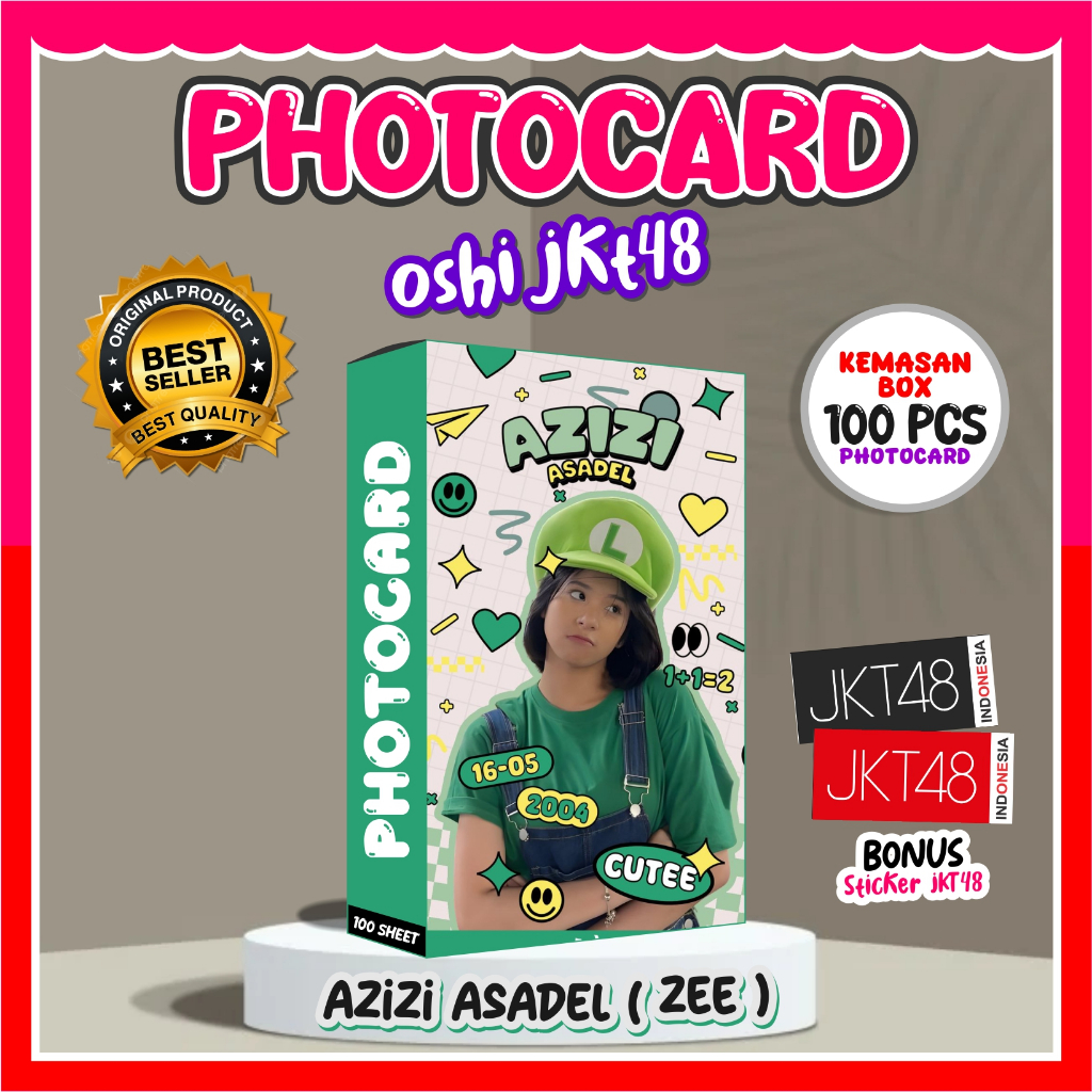 100 Photocard Zee JKT48 GRATIS 100 Innersleeve | OSHI JKT48