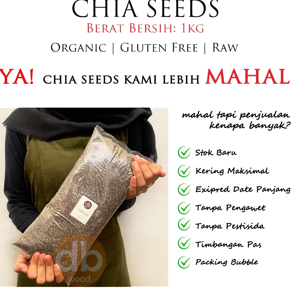 

Barang keren Chia Seed 1kg ORGANIK
