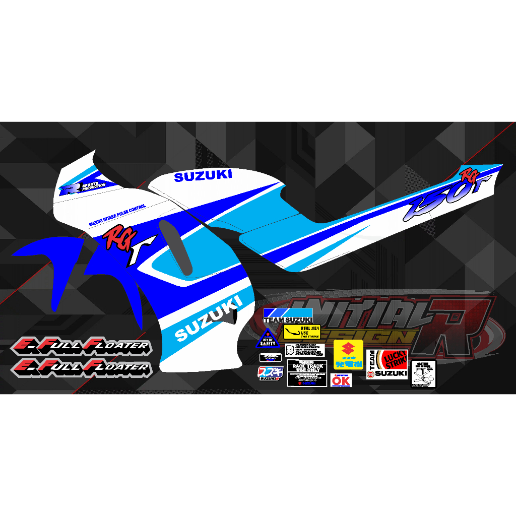 Striping suzuki rgr 150 jumbo