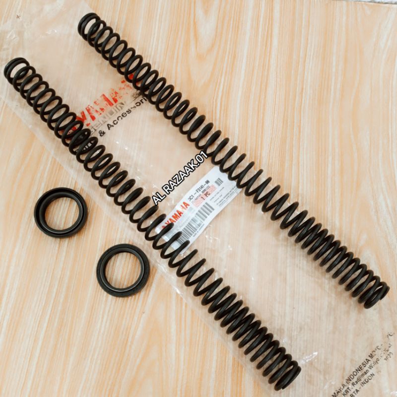 Per Shock Depan (3C1) Plus Sil Shock Yamaha Vixion Lama (2007-2012) Original
