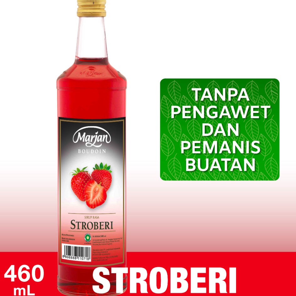 

Spesial Marjan Boudoin Syrup Strawberry 46ml