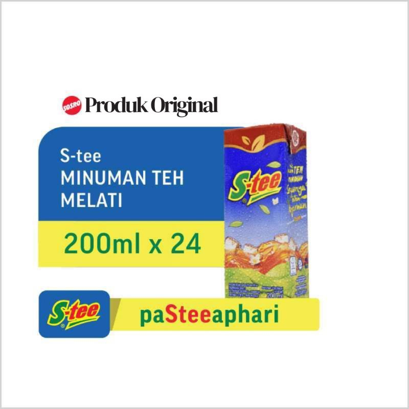 

S-Tee Sosro Melati Kotak 200 ML