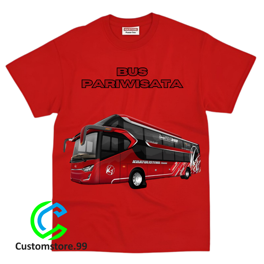 Baju Anak Kaos Anak Bus Pariwisata Terbaru Free Nama