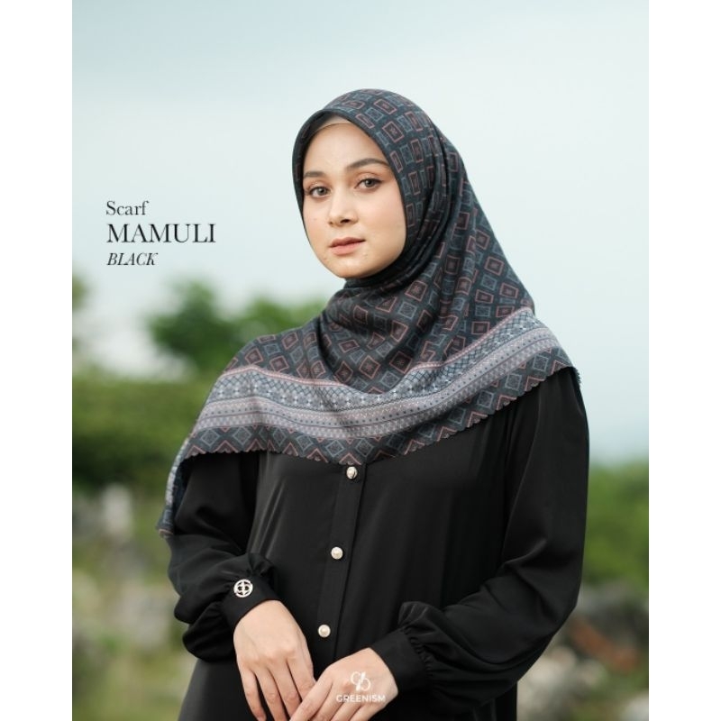 MAMULI SCARF, SABAI NAN ALUIH, MEKKAH & MADINAH SCARF BY GREENISM (JILBAB MOTIF)