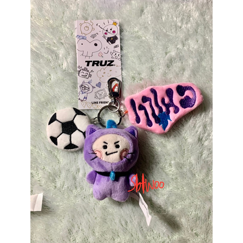 [ preloved ] TRUZ CHILLI PLUSH CHARM KEYRING OFFICIAL