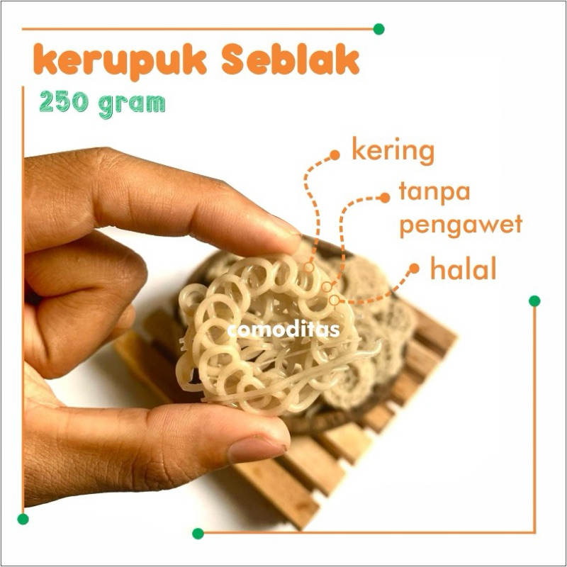 

Kerupuk seblak 250 gr seblak rafael