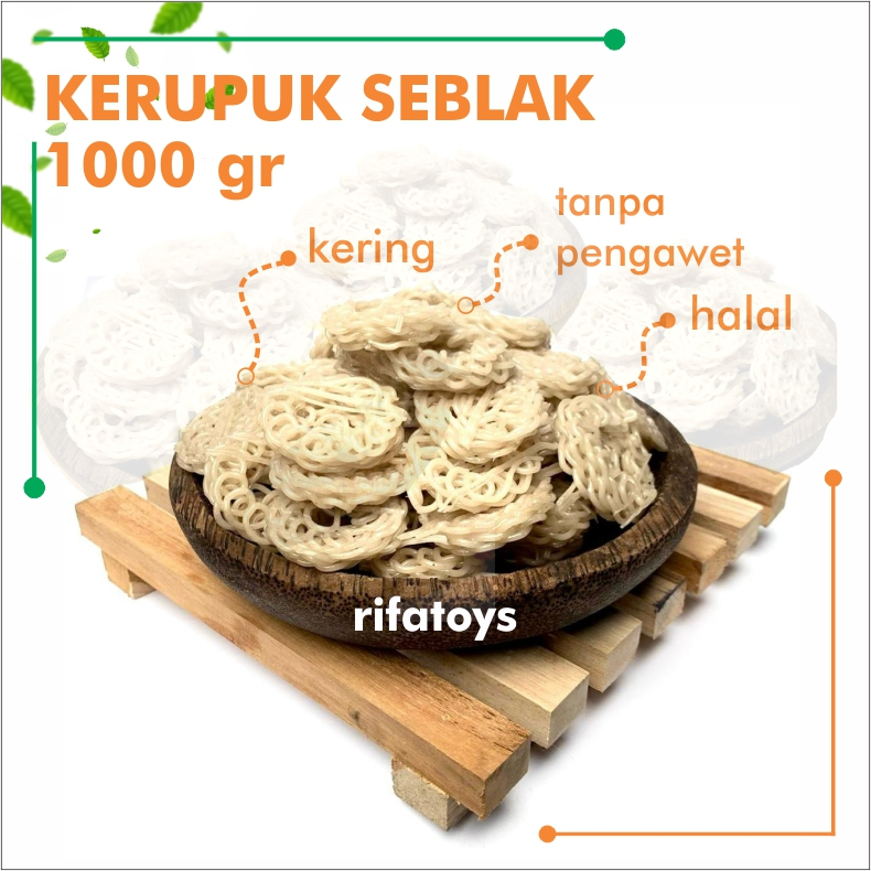 

Kerupuk seblak rafael mentah 1 kg