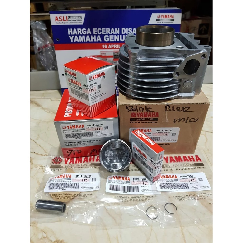 Blok Cylinder Seher Yamaha Mio Carbu Nuvo Nouvo 5LW E1310 00