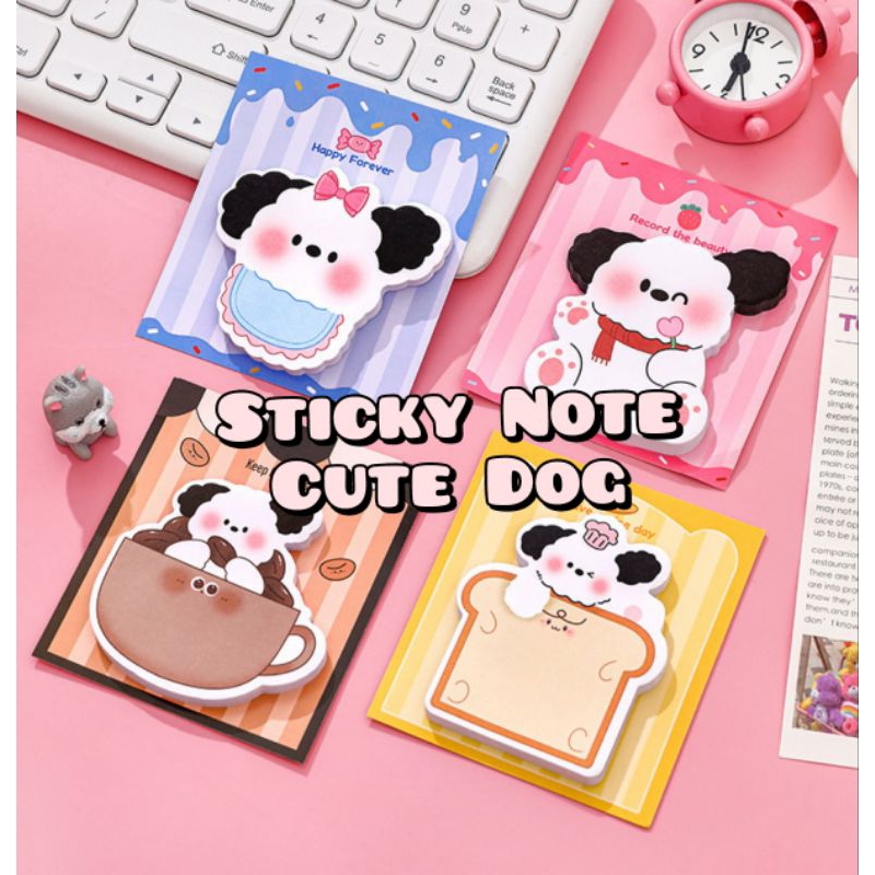 

Sticky Note / Memo Tempel Cute Dog