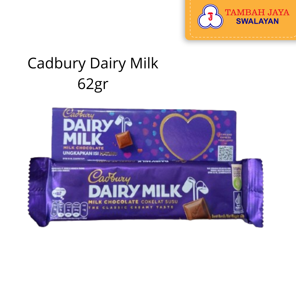 

Cadbury Dairy Milk Chocolate 62gr