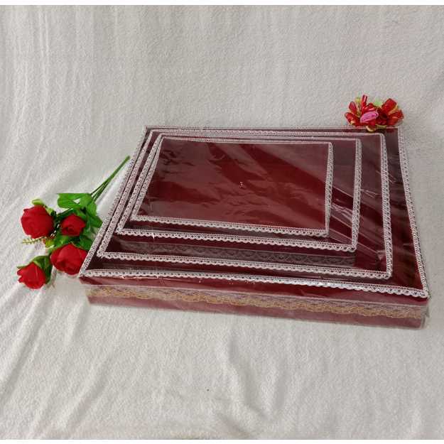 KOTAK PARCEL KAIN WARNA MERAH MAROON / KOTAK PARCEL MURAH / PARCEL MANIA MAGELANG