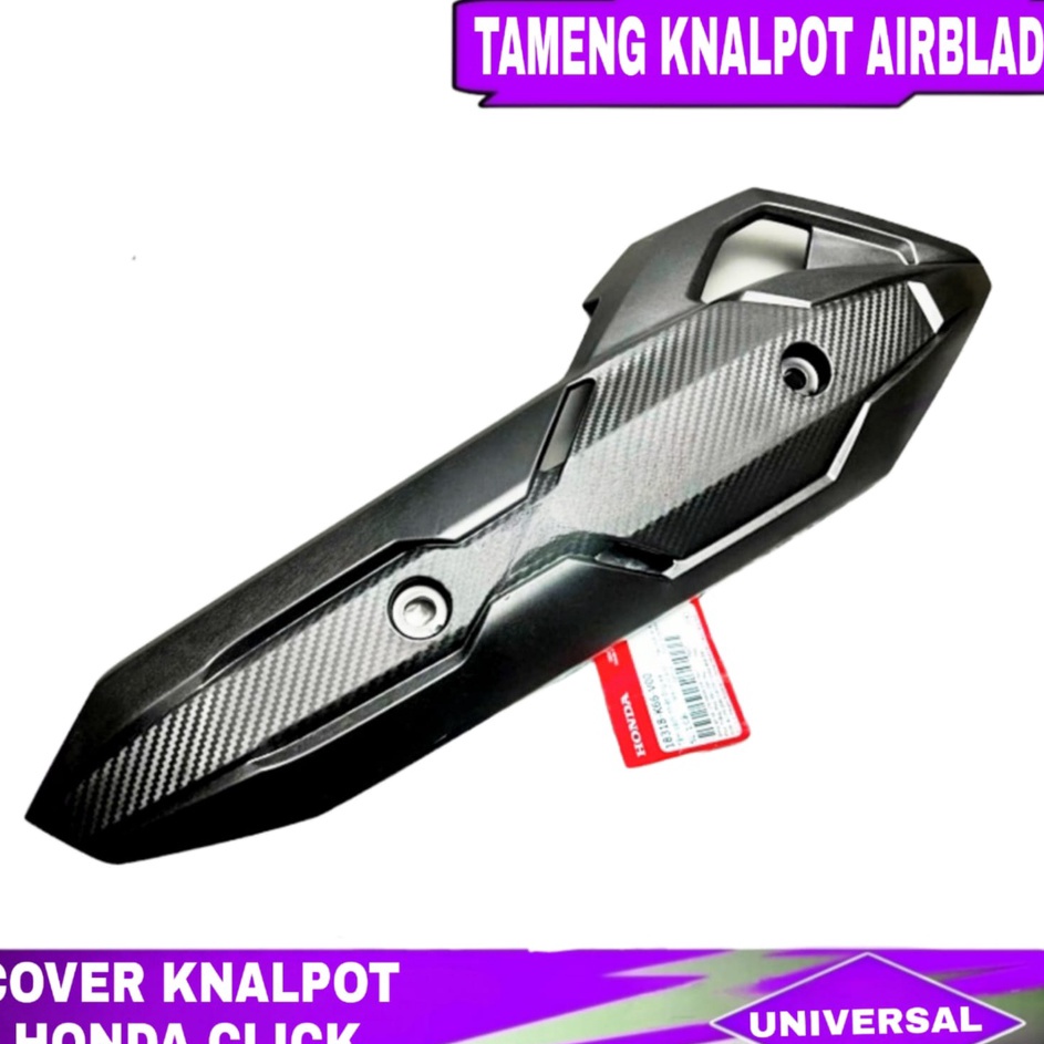 rB TUTUP TAMENG COVER KNALPOT AIRBLADE VIETNAM CARBON MOTIF NEW COVER TUTUP TAMENG KNALPOT VARIO SCO