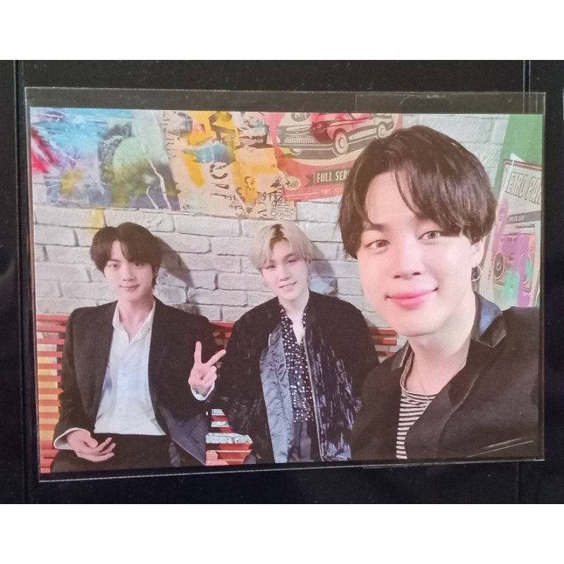 BTS - Jimin, Suga, Jin unit pc (backpack ptd on stage pc)