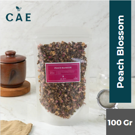 

Peach Blossom Flower Teh Bunga Persik Kuncup Dried Tea Tisane Premium 100 Gram