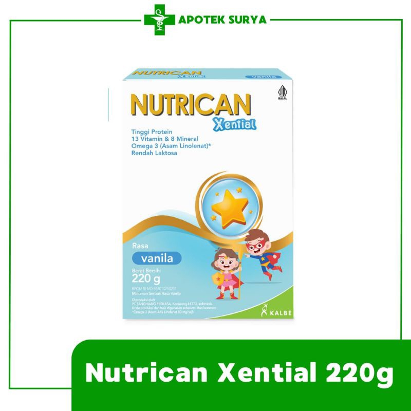 

Nutrican Xential Vanila 220 Gram | Apotek Surya Semarang