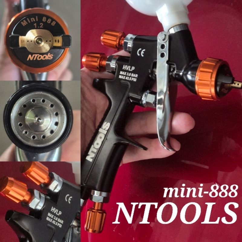 Spray Gun Hvlp Ntools Mini 888