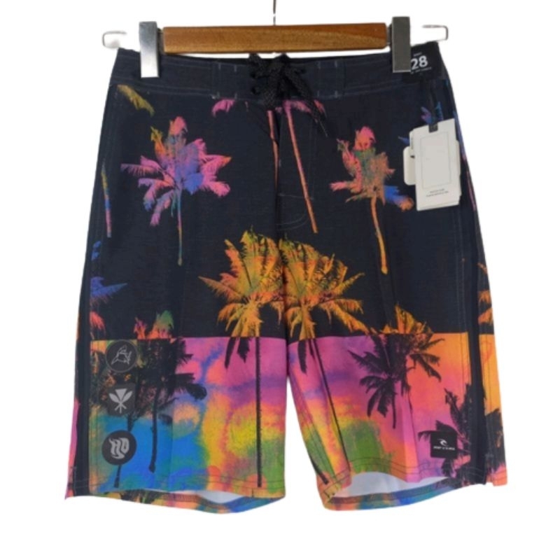 Celana Pendek Ripcurl Pria original A21 Mirage Mason Back Yards - black