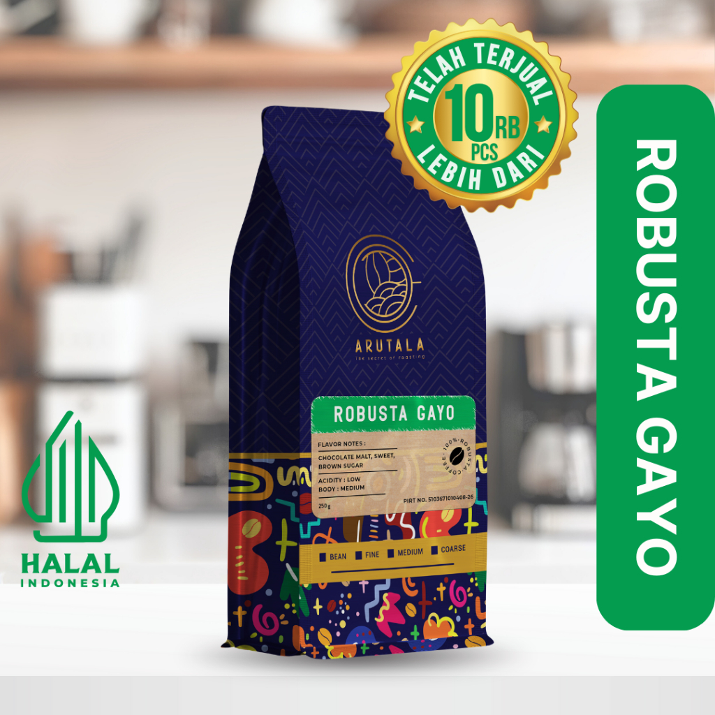 

BAGASIRUMAH Kopi Robusta Gayo Coffee 200 gram