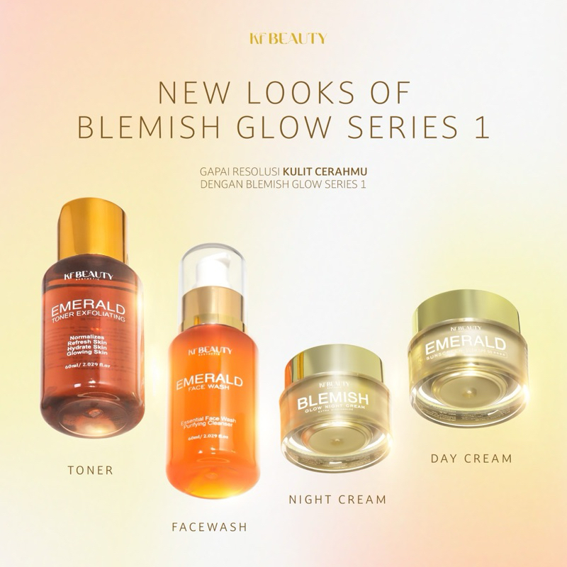 KF TAHAP 1  ( BLEMISH GLOW SERIES)