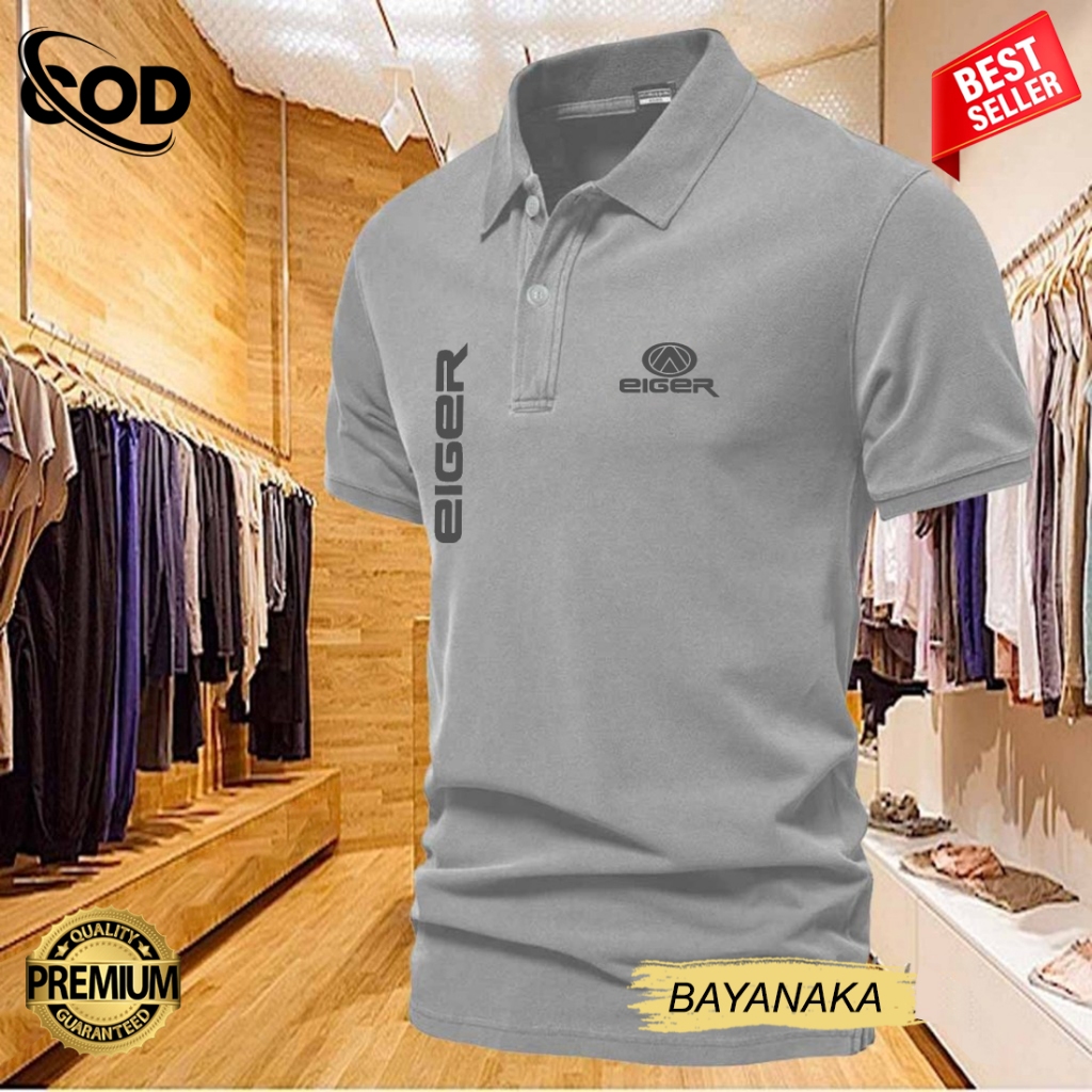 COD KAOS POLO SHIRT PRIA/WANITA KAOS POLO IMPORT POLO 316 OVAL KIRKA SILVER /KAOS POLO ORIGINAL QUAL