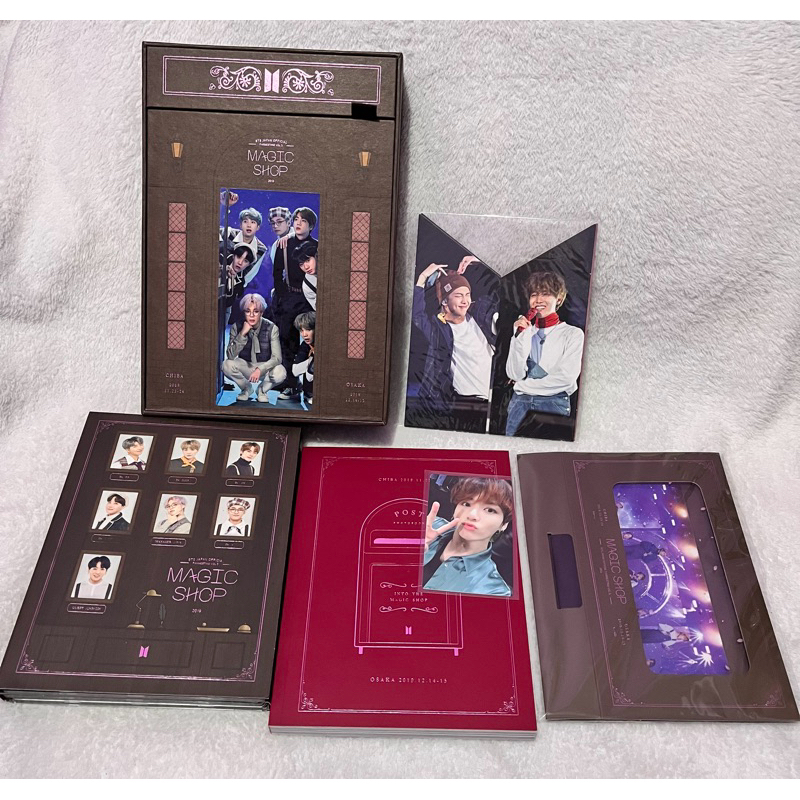 READY OFFICIAL BTS MAGIC SHOP JAPAN DVD SET MUSTER JUNGKOOK PHOTOCARD SET