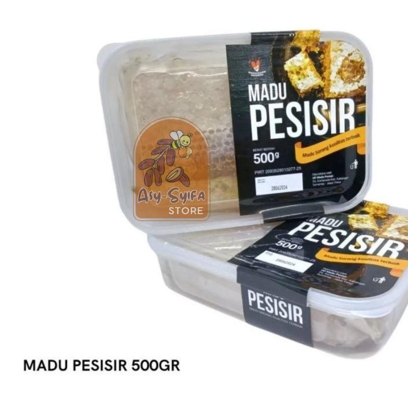 

Madu Sarang Lebah Asli Melifera / Madu Pesisir 500gr