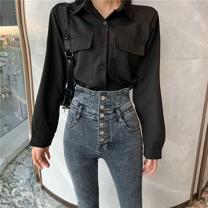 [ Déar Lumy ] Jiyoo Highwaist Jeans / Celana Wanita C17