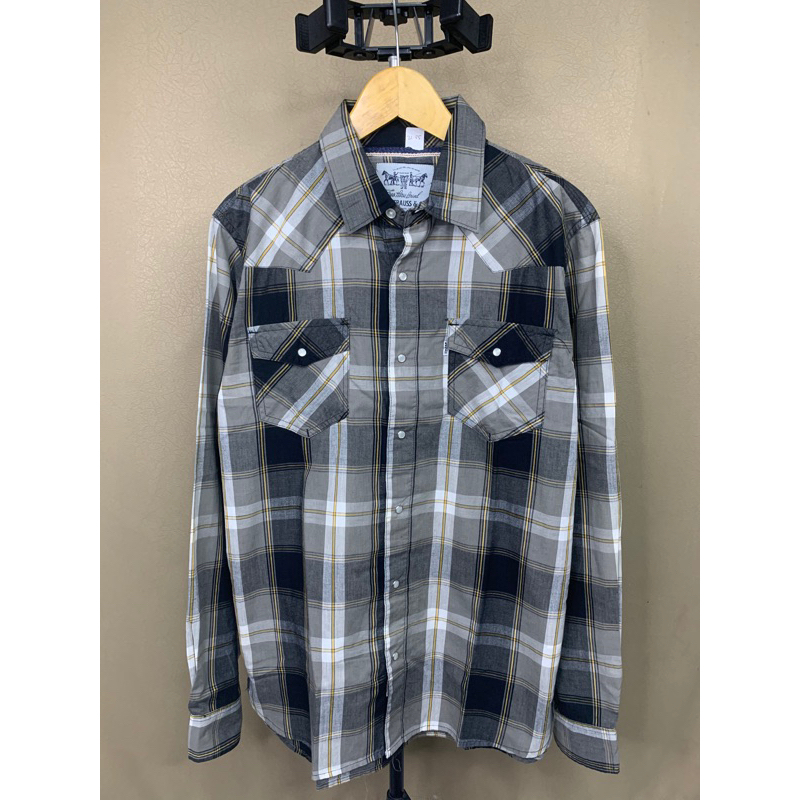 Kemeja Levis Second Original | Kemeja Levis Snap Button