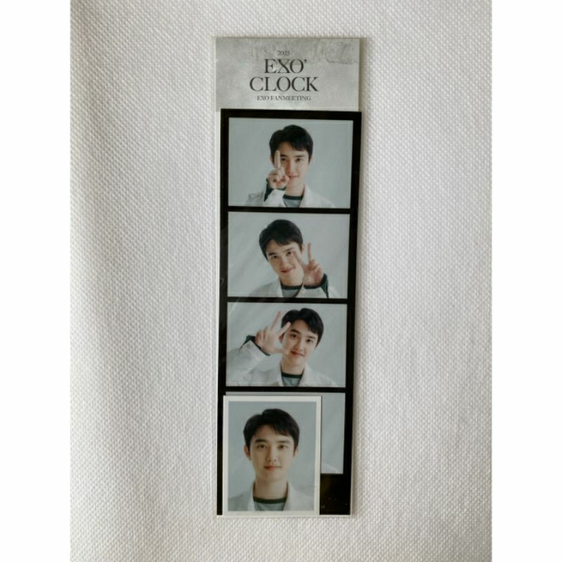 SEALED 4CUT D.O. PHOTO EXO CLOCK