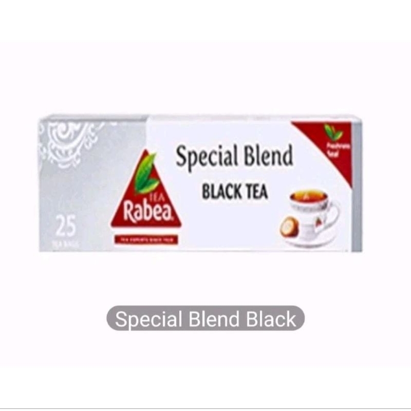 

Rabea Black Tea Rabea Teh Hitam Celup Rabia 25 bags Impor Arab Saudi kualitas Super Rasa Premium