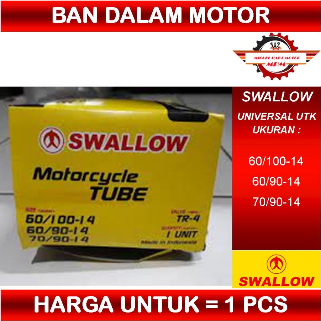 Ban dalam motor swallow ukuran 60/90 ring 14 60/80 ring 14 60/100 ring 14