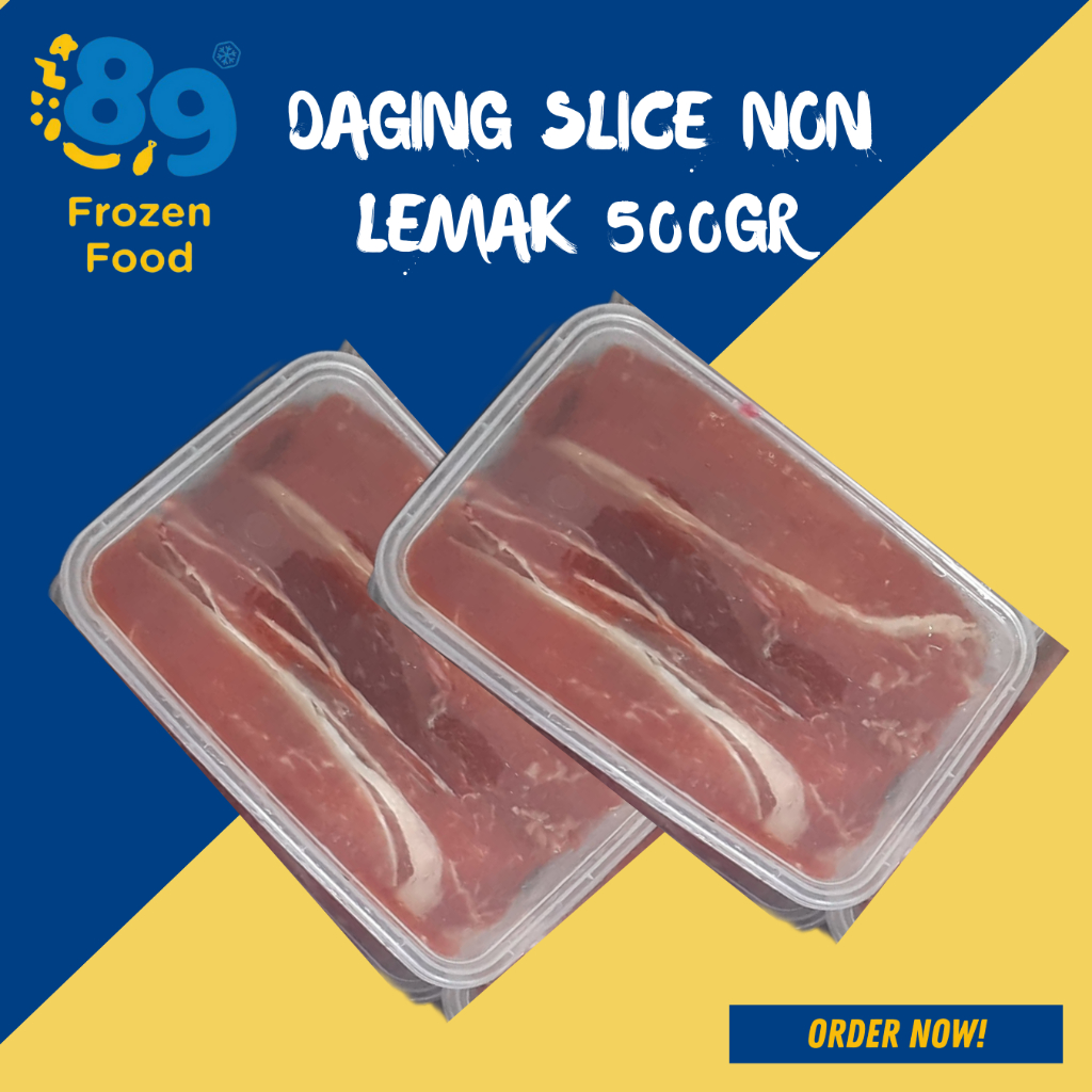 

Daging Slice Non Lemak 500 gr