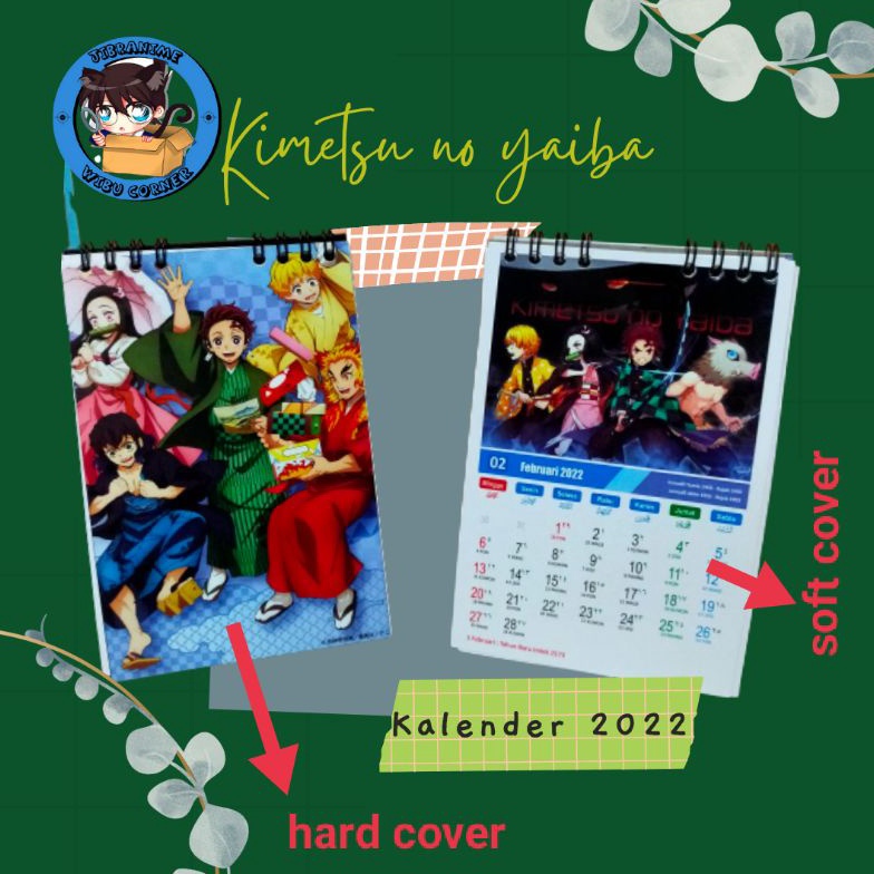 

Kekinian Kalender anime 224 kimetsu no yaibakalender mejakalender duduk KHR