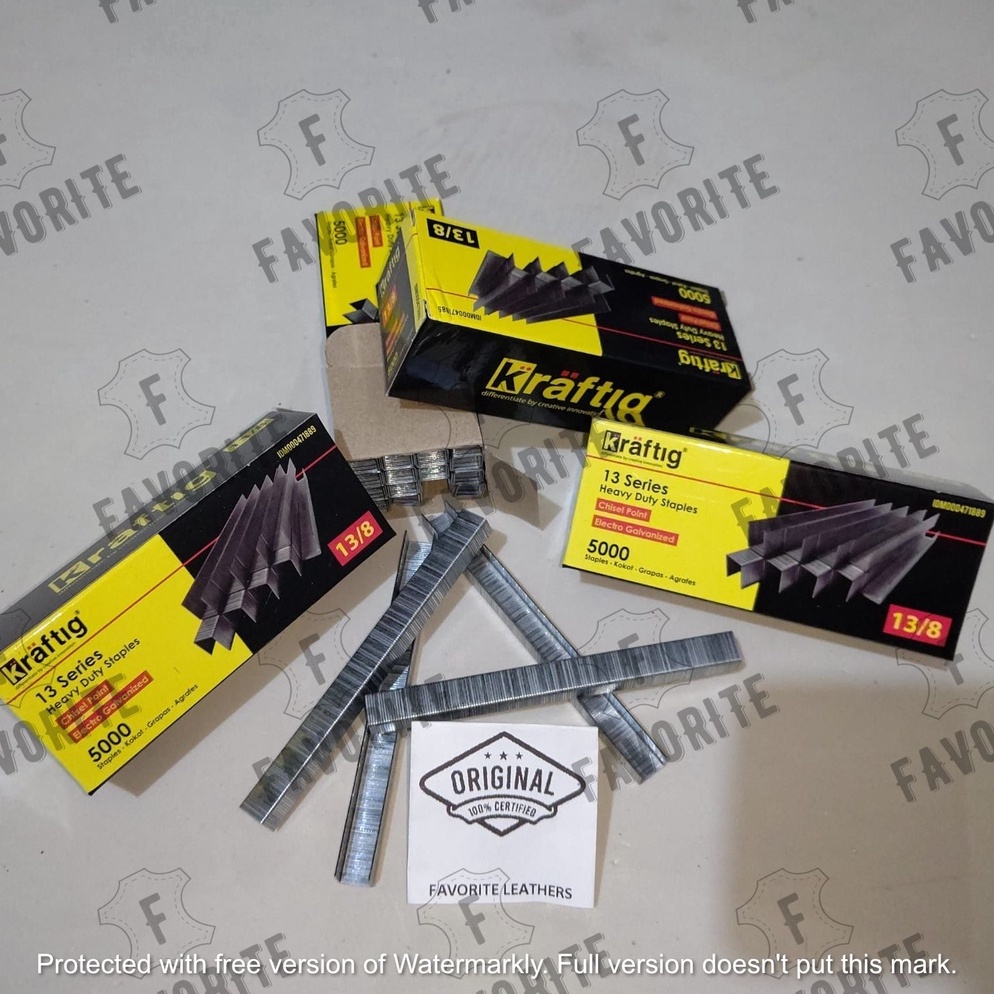 

Best Seller Isi staples 138 merk KRAFTIG 8FE