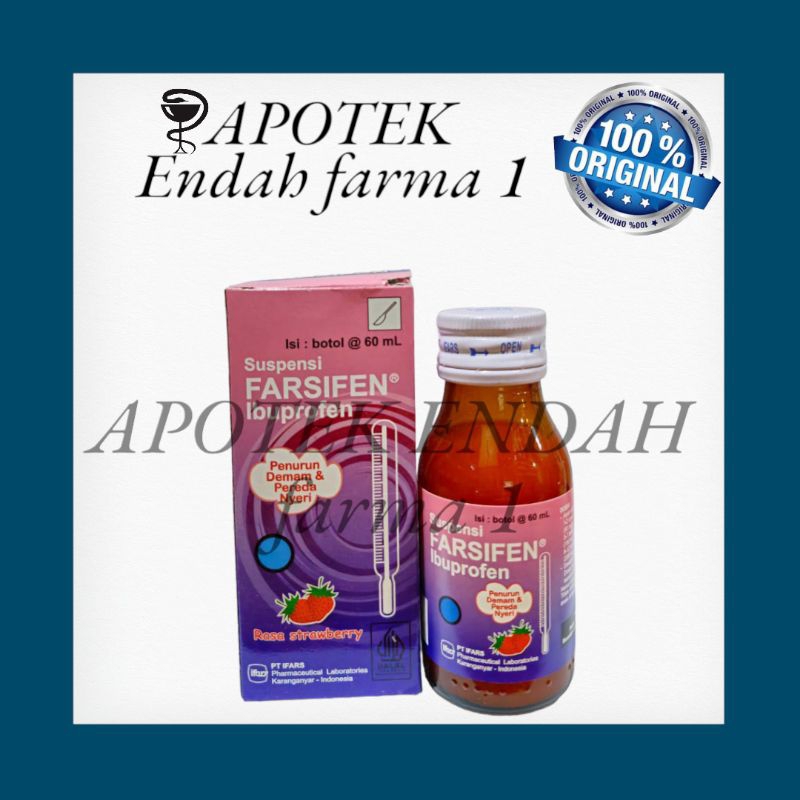 FARSIFEN SIRUP Obat demam dan sakit gigi anak