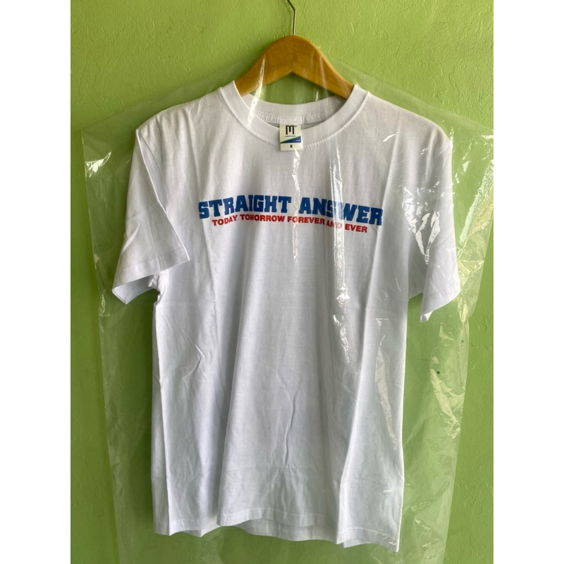 Tshirt/Baju band/hc Straight Answer original