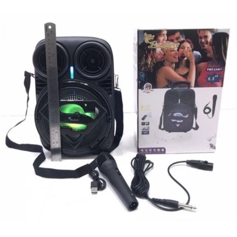 speaker jinlong jl 1160 superman / speaker portable bonus mic / speaker portable bass / speaker port