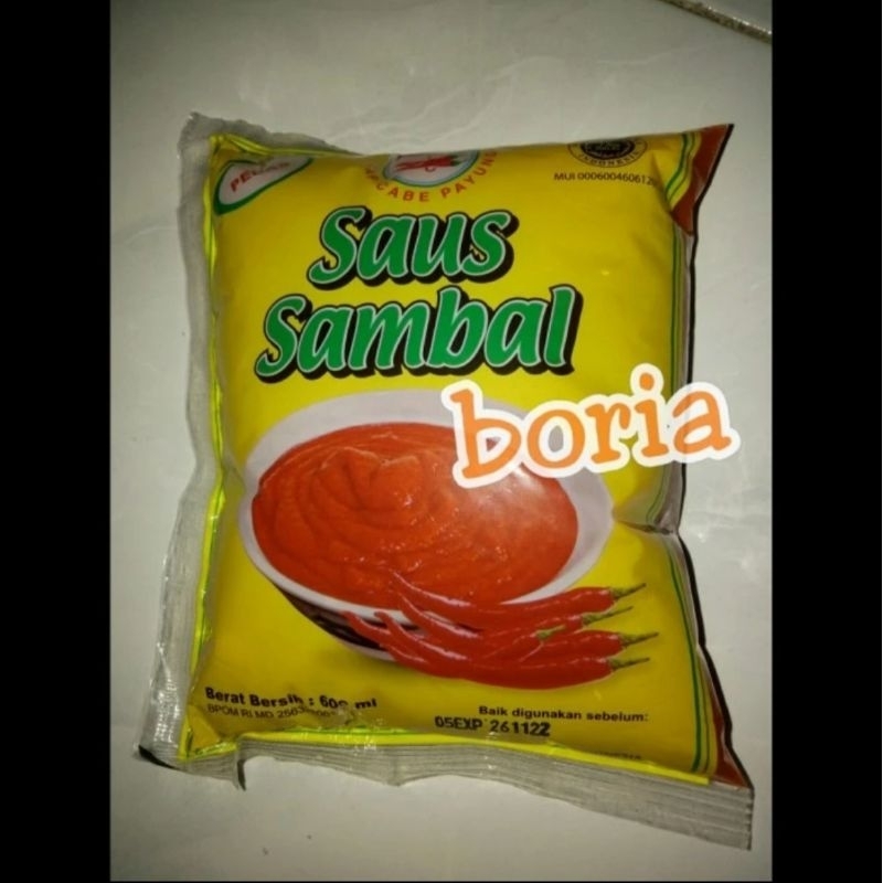 

Saus sambal cap payung - Saos bantal - Chili Sauce - Saus cabai pedas