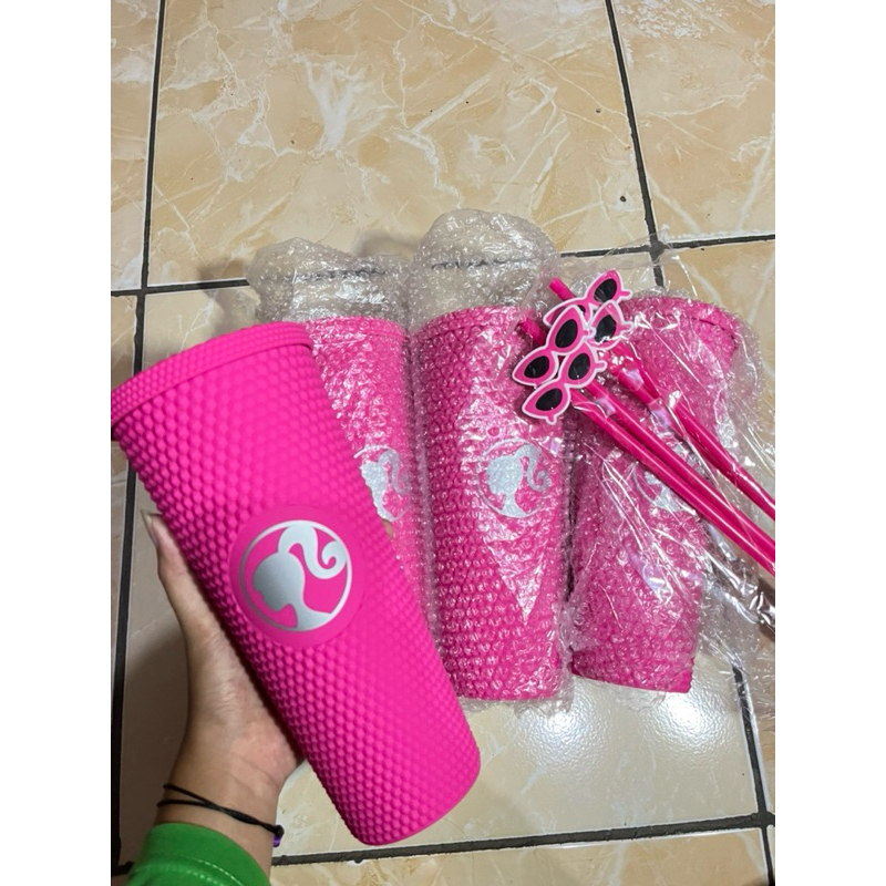 MINISO X BARBIE TUMBLER KACAMATA