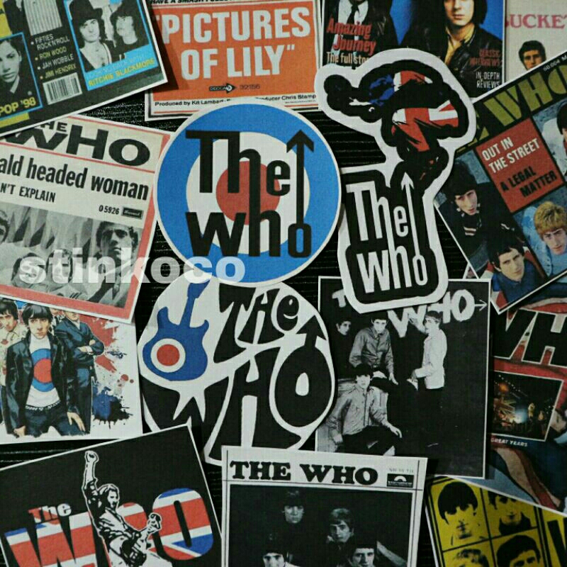 

[15PCS] STICKER THE WHO ISI 15 STICKER