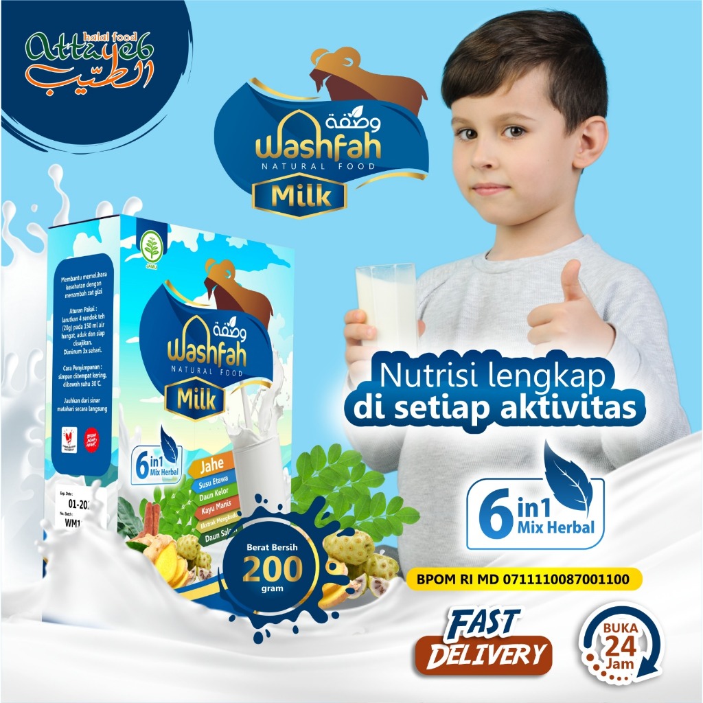 

Pengemuk Badan Sehat imun Tubuh kuat Susu Kambing Etawa Washfah Milk 6in1 Original Plus Herbal Meningkat Kecerdasan Otak Anak Lebih Sehat Bergiz Energi Lebih Kuat Inggi Kalsium & Vitamin A | Penambah Nafsu Makan Dan BB Anak