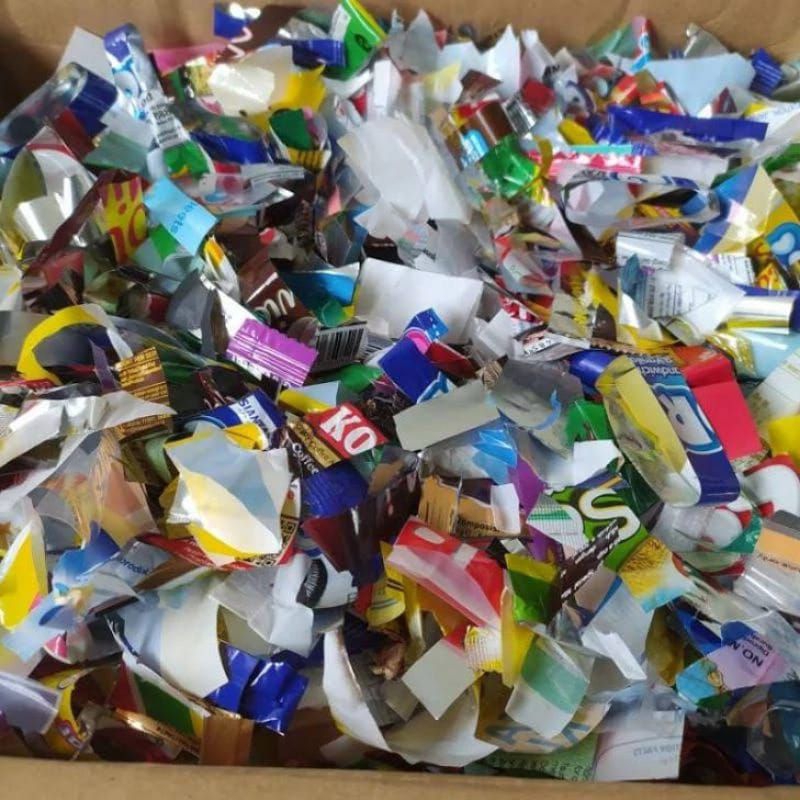 Cacahan plastik ecobrick/prakarya sekolah/plastik ecobrick