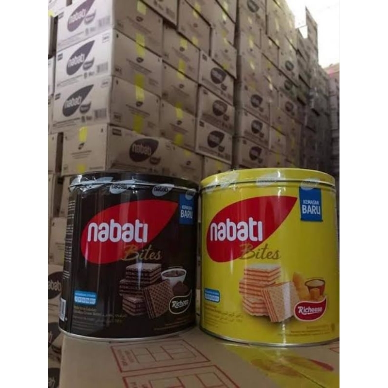 

Nabati Bites Wafer Kaleng 300/287 gram