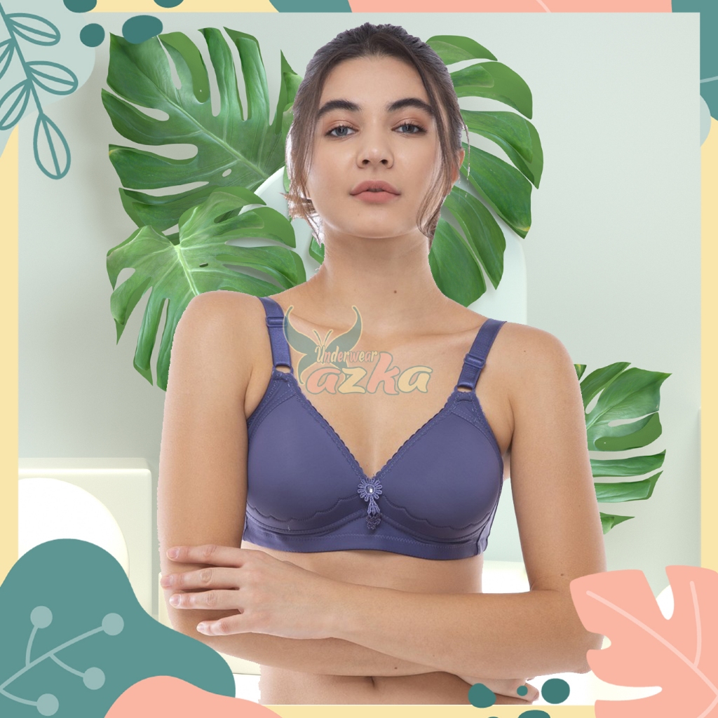 BH/Bra Merek Scalen Secret 228|Busa Tipis|Tanpa Kawat|Ukuran 36-46