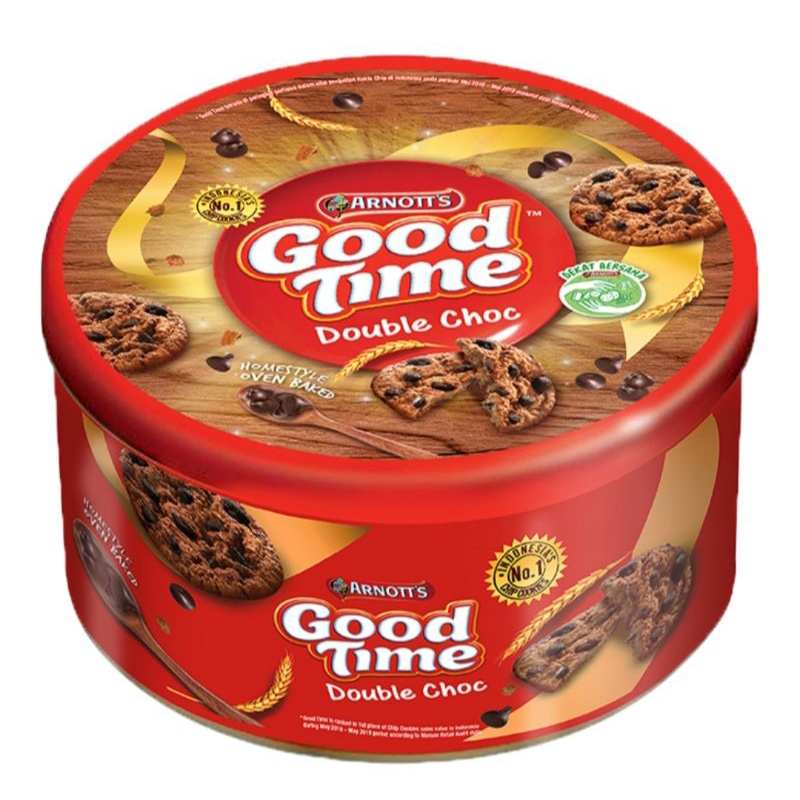 

good time cookies double choc 149g