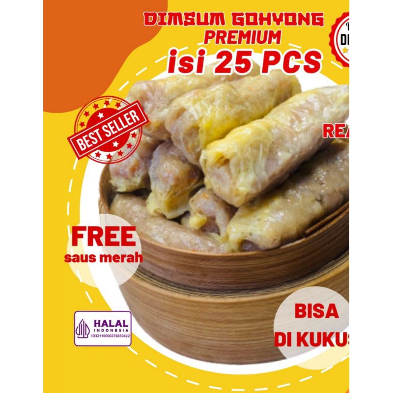 

Gohyong Dimsum Lumpia Ayam isi 25 pcs