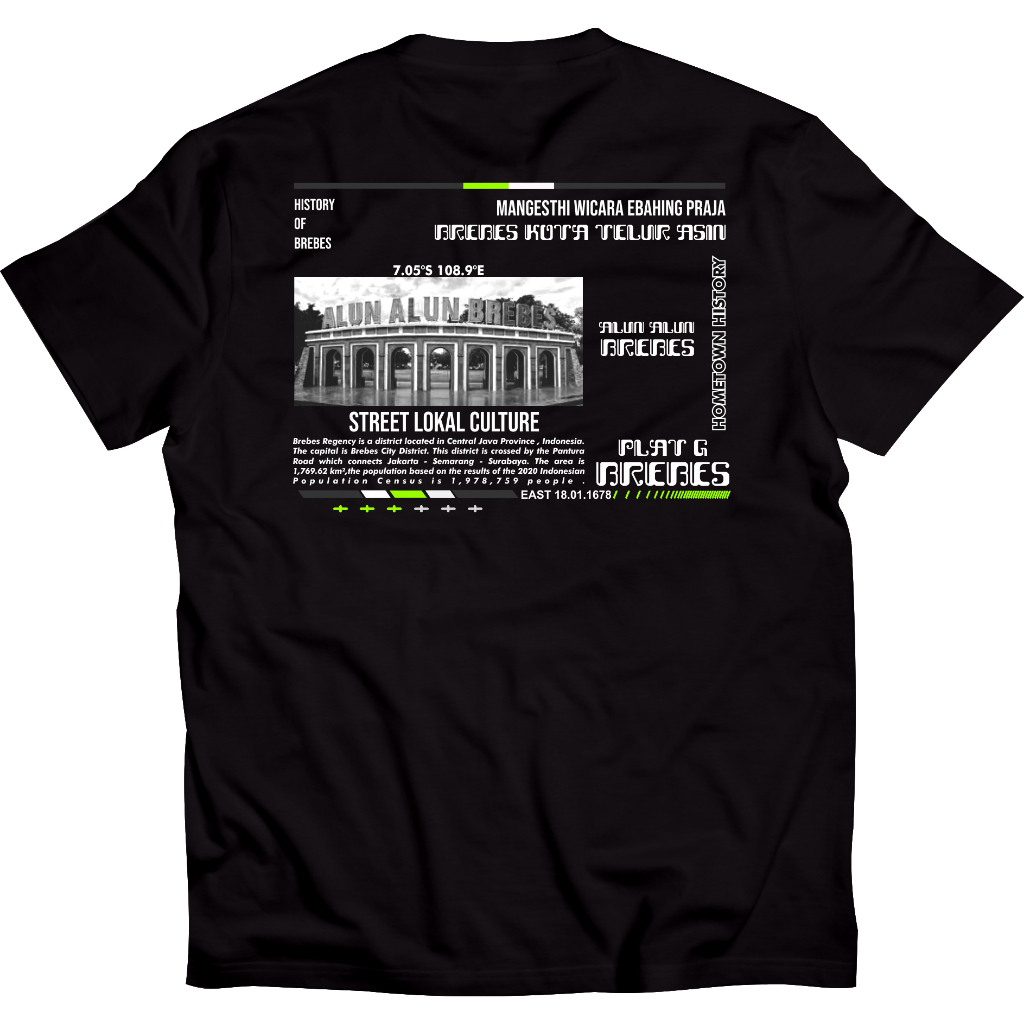 Kaos Brebes Tshirt Brebes PLAT G