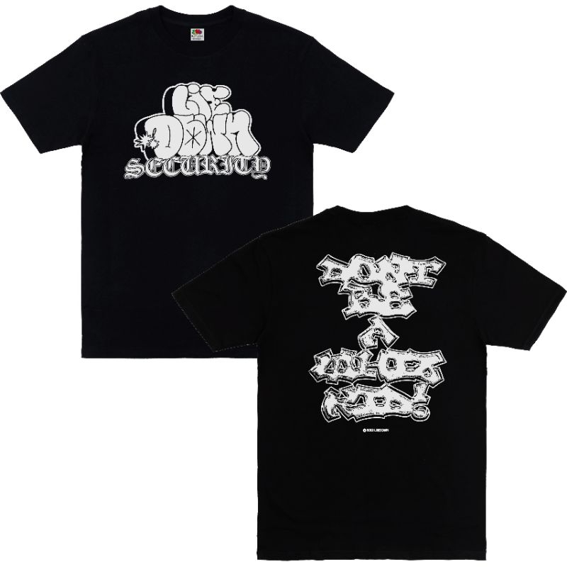 Liedown security - Hc / Tshirt black new Merchandise kaos HC / liedown HC